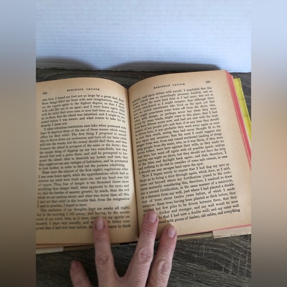 Vtg Robinson Crusoe by Daniel Defoe - Picture 7 of 10